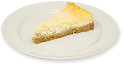 Cheesecake, stykke