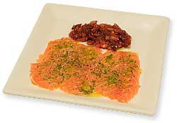 Laksecarpaccio