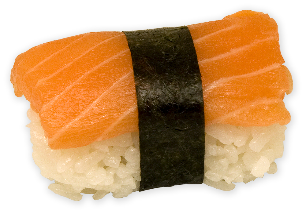 Sushi Nigiri med laks