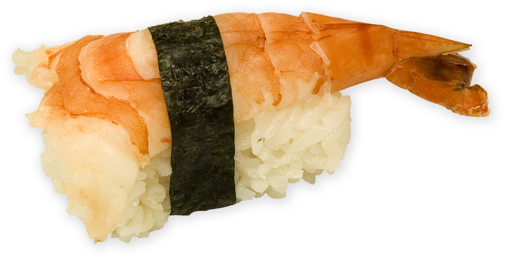 Sushi Nigiri med reje