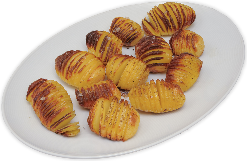 Hasselback-kartofler