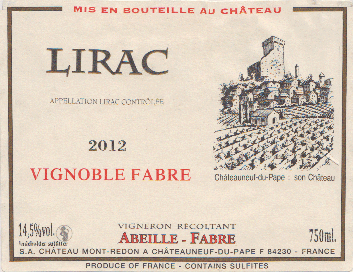 Lirac 2012