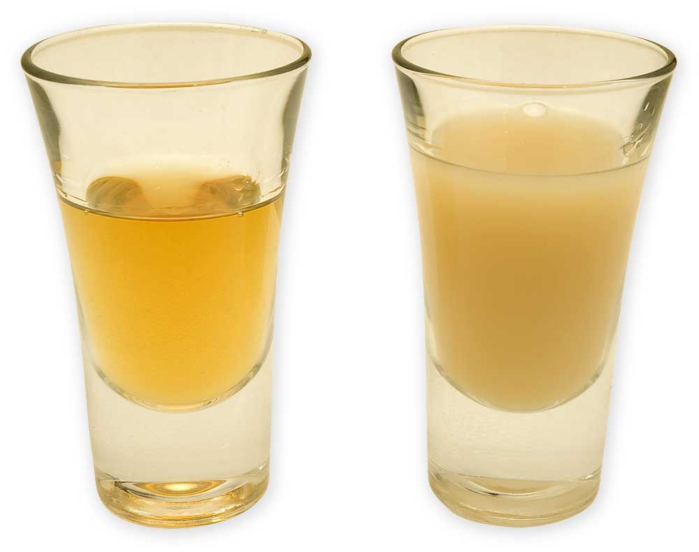 Pastis (fr og efter vand)